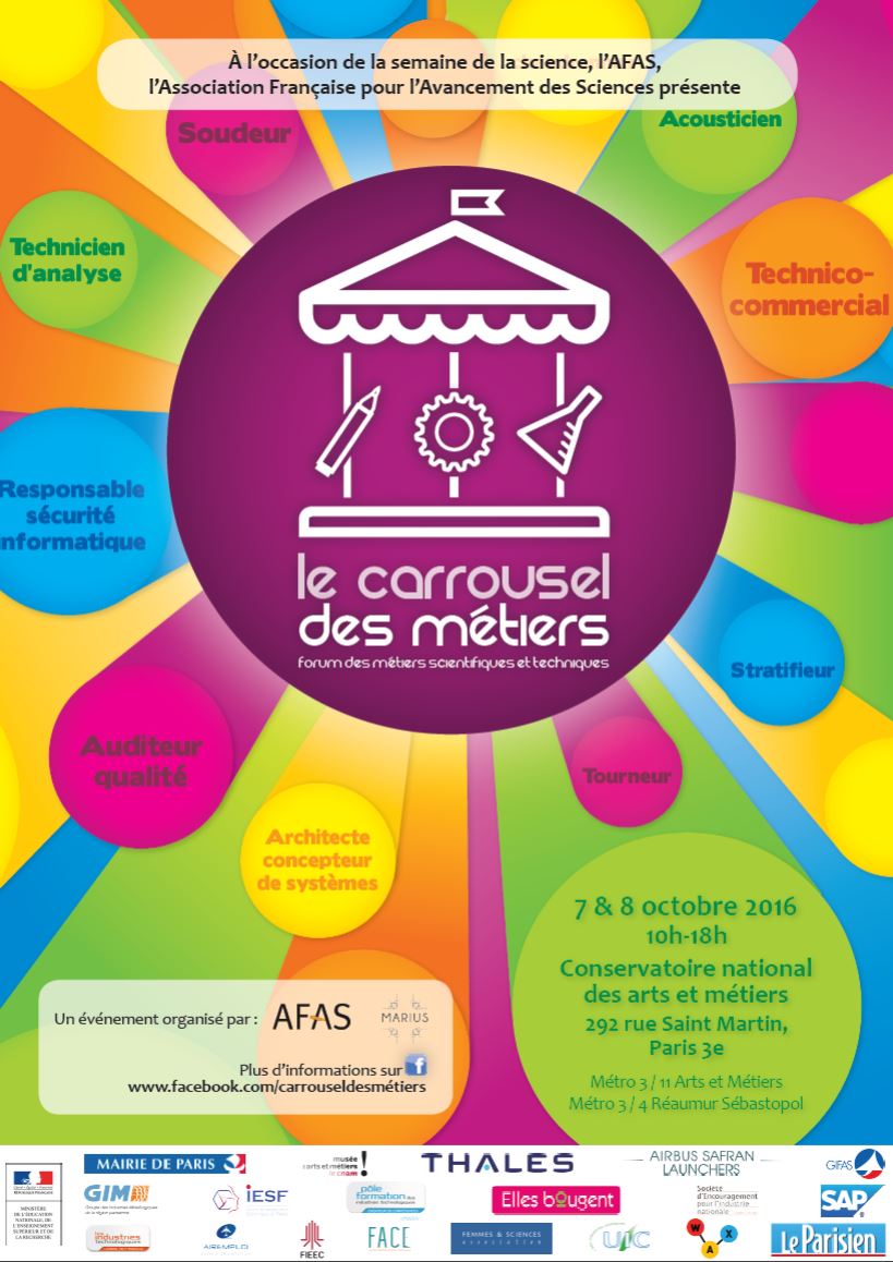 WAX Science | WAX au Carrousel des Métiers